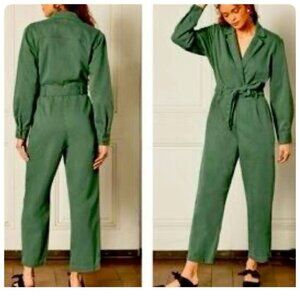 Boyish THE TROY Carpenter Uitlity Jumpsuit Small in Army Green